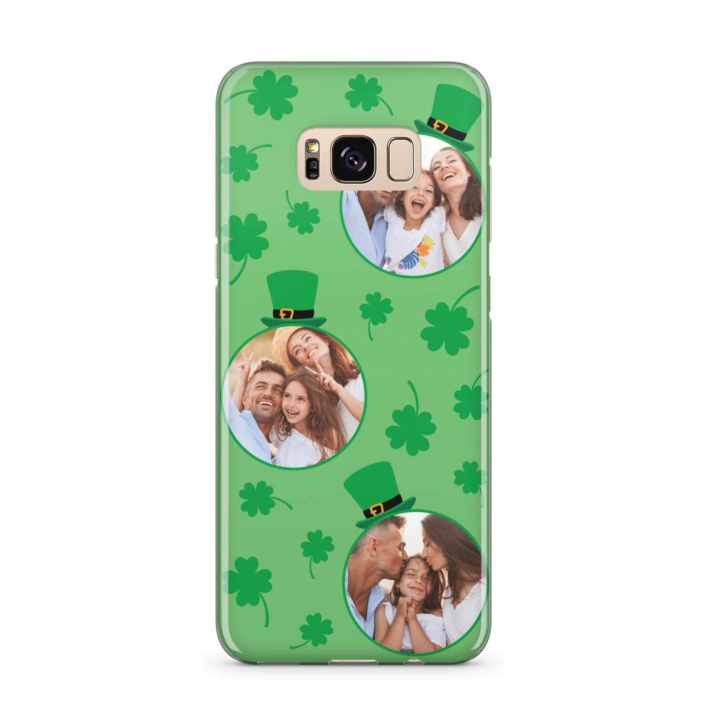 St Patricks Day Personalised Photo Samsung Galaxy S8 Plus Case