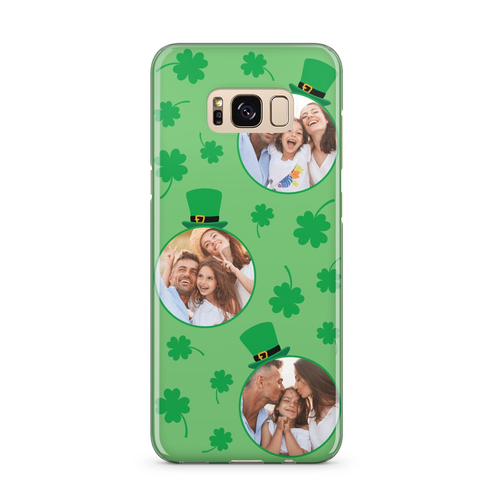 St Patricks Day Personalised Photo Samsung Galaxy S8 Plus Case