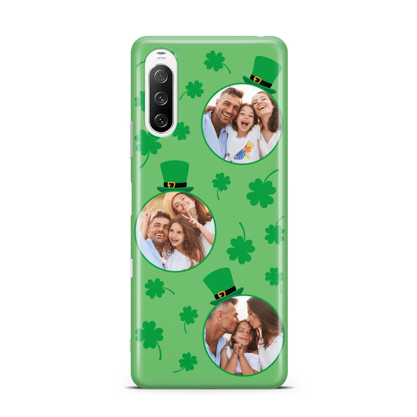 St Patricks Day Personalised Photo Sony Xperia 10 III Case