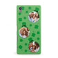 St Patricks Day Personalised Photo Sony Xperia Case