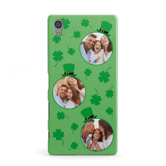 St Patricks Day Personalised Photo Sony Xperia Case