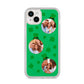 St Patricks Day Personalised Photo iPhone 14 Plus Clear Tough Case Starlight