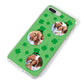 St Patricks Day Personalised Photo iPhone 8 Plus Bumper Case on Silver iPhone Alternative Image