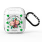 St Patricks Day Photo Upload AirPods Glitter Case
