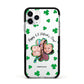 St Patricks Day Photo Upload Apple iPhone 11 Pro in Silver with Black Impact Case