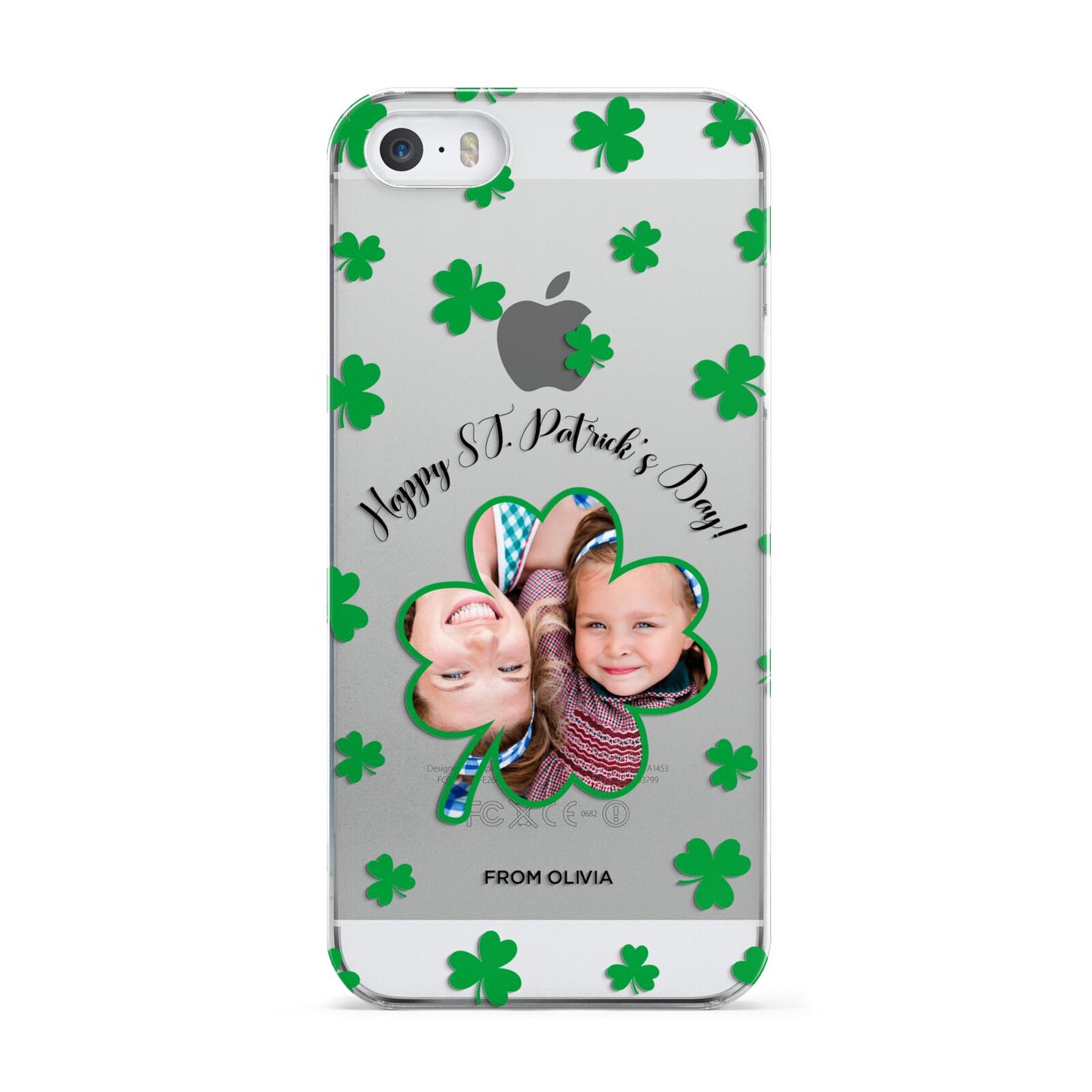 St Patricks Day Photo Upload Apple iPhone 5 Case
