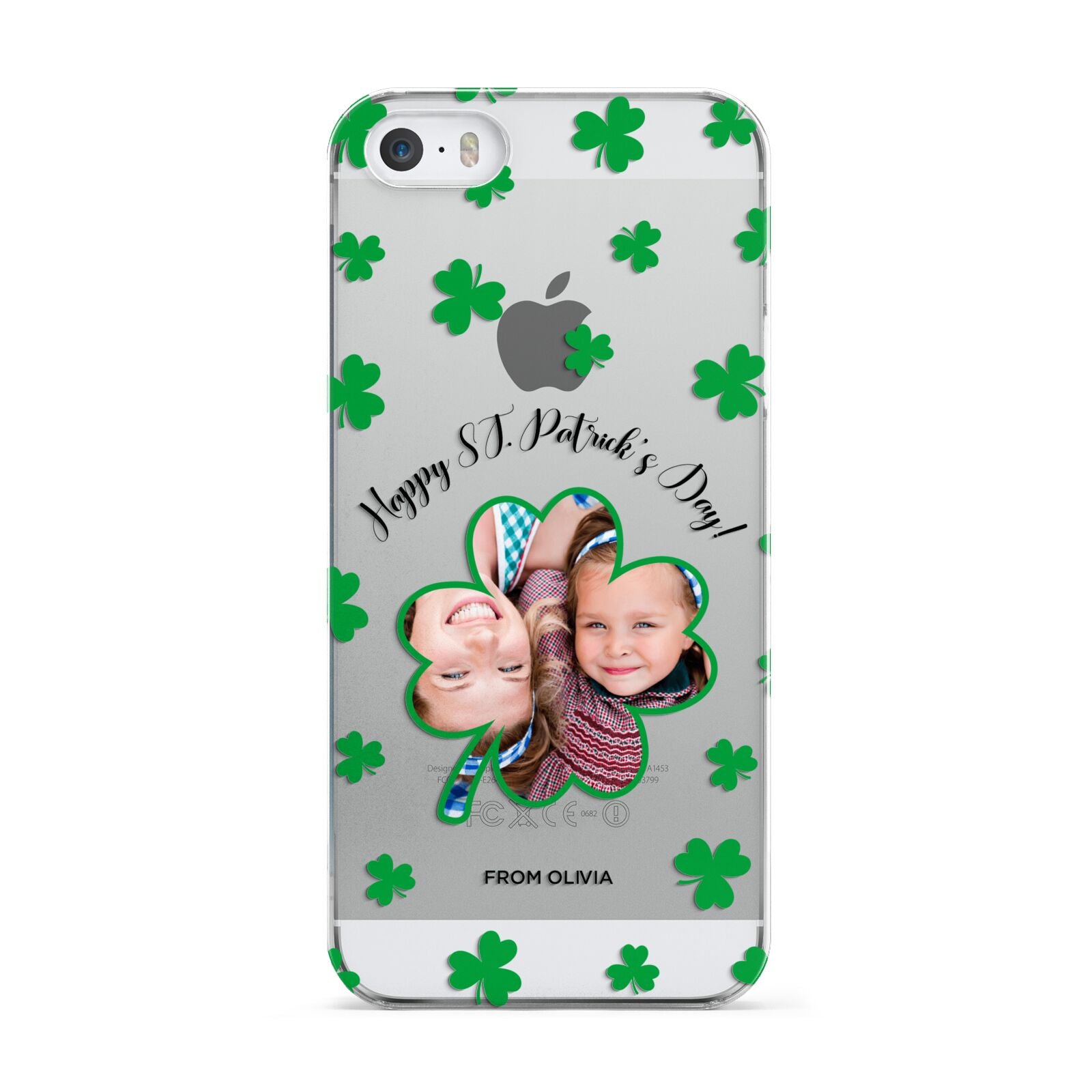 St Patricks Day Photo Upload Apple iPhone 5 Case