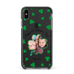 St Patricks Day Photo Upload Apple iPhone Xs Max Impact Case Black Edge on Black Phone