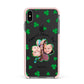 St Patricks Day Photo Upload Apple iPhone Xs Max Impact Case Pink Edge on Black Phone
