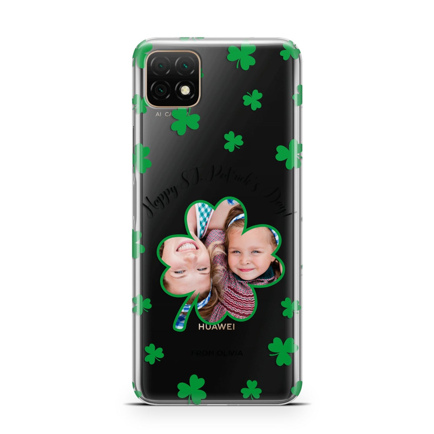 St Patricks Day Photo Upload Huawei Enjoy 20 Phone Case