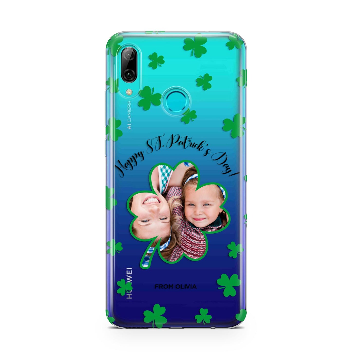 St Patricks Day Photo Upload Huawei P Smart 2019 Case