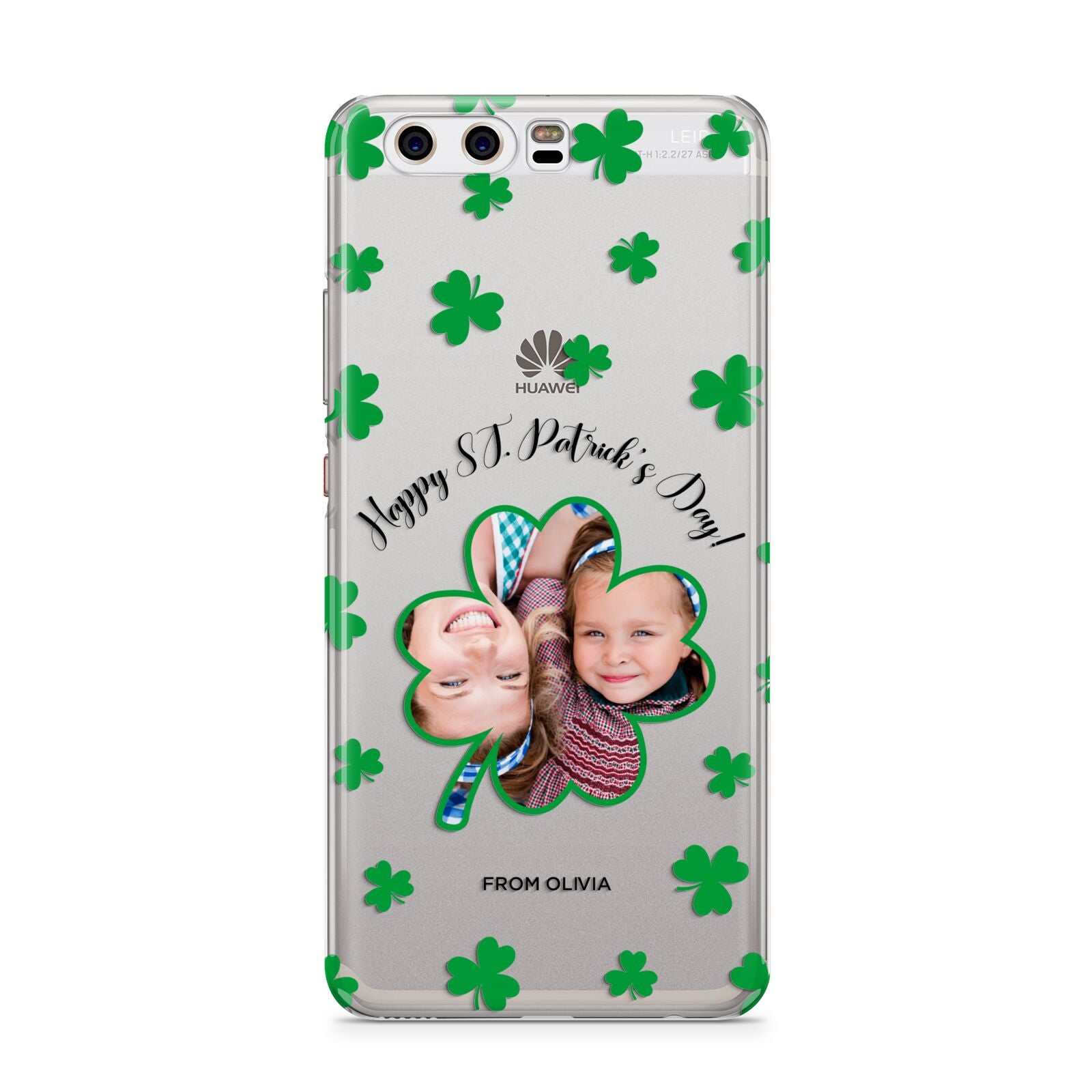 St Patricks Day Photo Upload Huawei P10 Phone Case