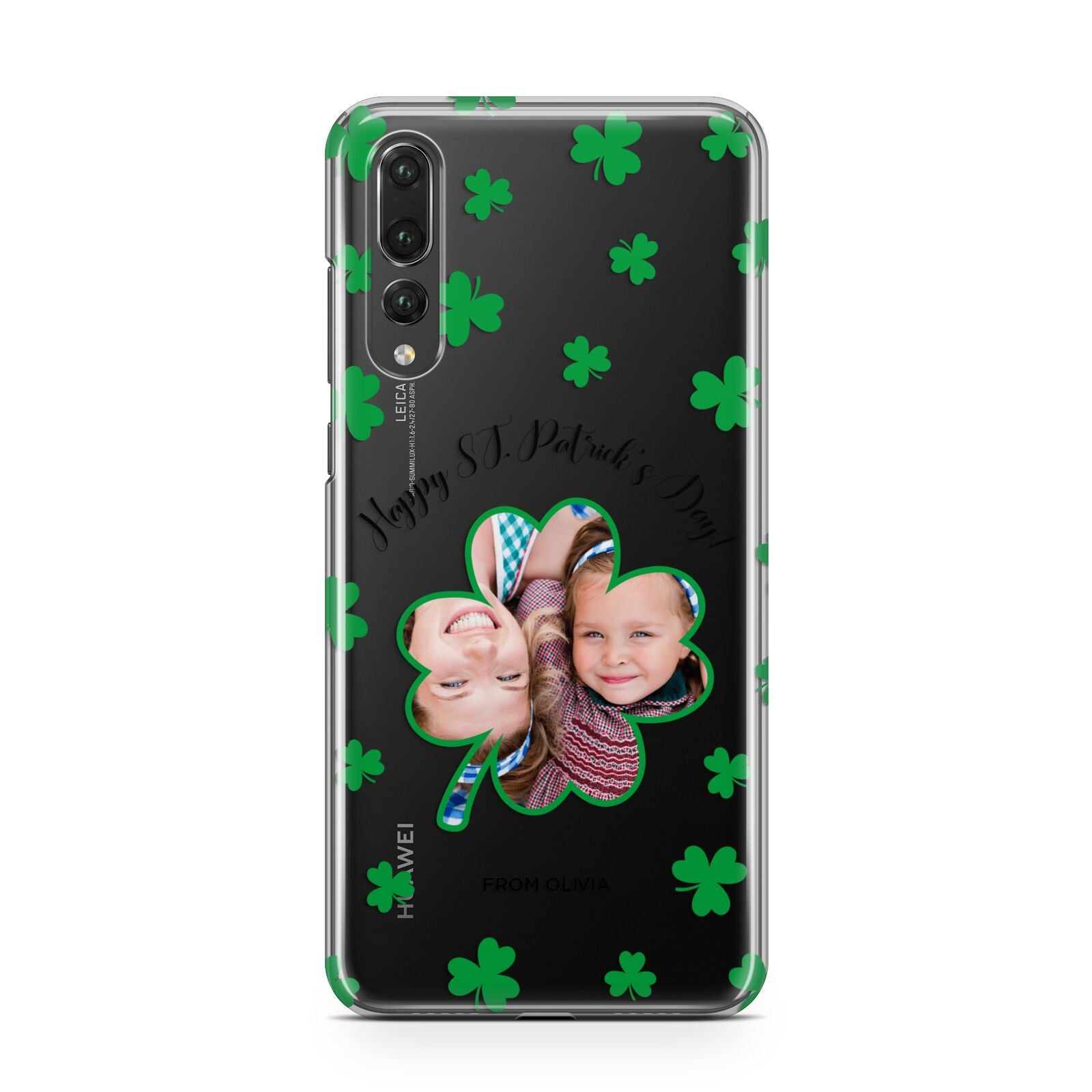 St Patricks Day Photo Upload Huawei P20 Pro Phone Case