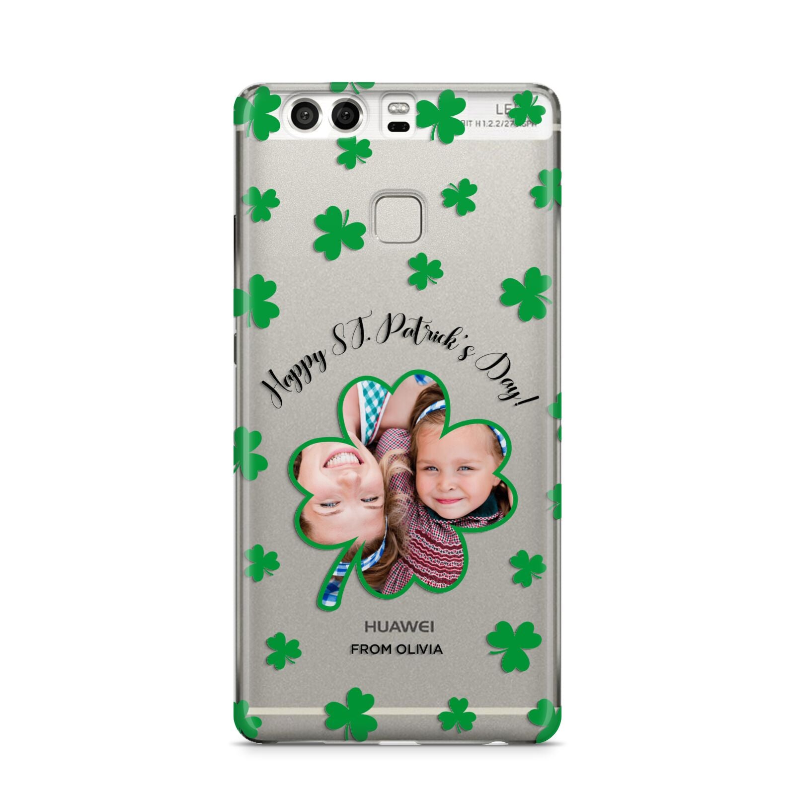 St Patricks Day Photo Upload Huawei P9 Case
