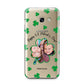 St Patricks Day Photo Upload Samsung Galaxy A3 2017 Case on gold phone