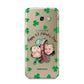 St Patricks Day Photo Upload Samsung Galaxy A5 2017 Case on gold phone