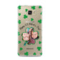 St Patricks Day Photo Upload Samsung Galaxy A7 2016 Case on gold phone