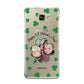 St Patricks Day Photo Upload Samsung Galaxy A9 2016 Case on gold phone