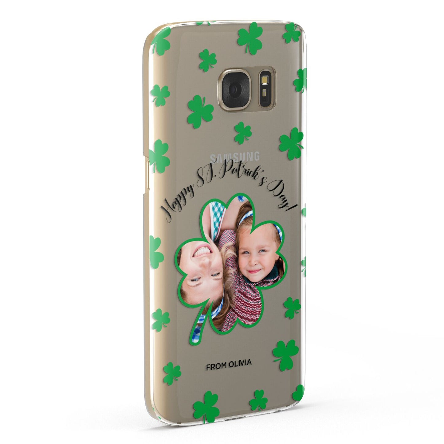 St Patricks Day Photo Upload Samsung Galaxy Case Fourty Five Degrees