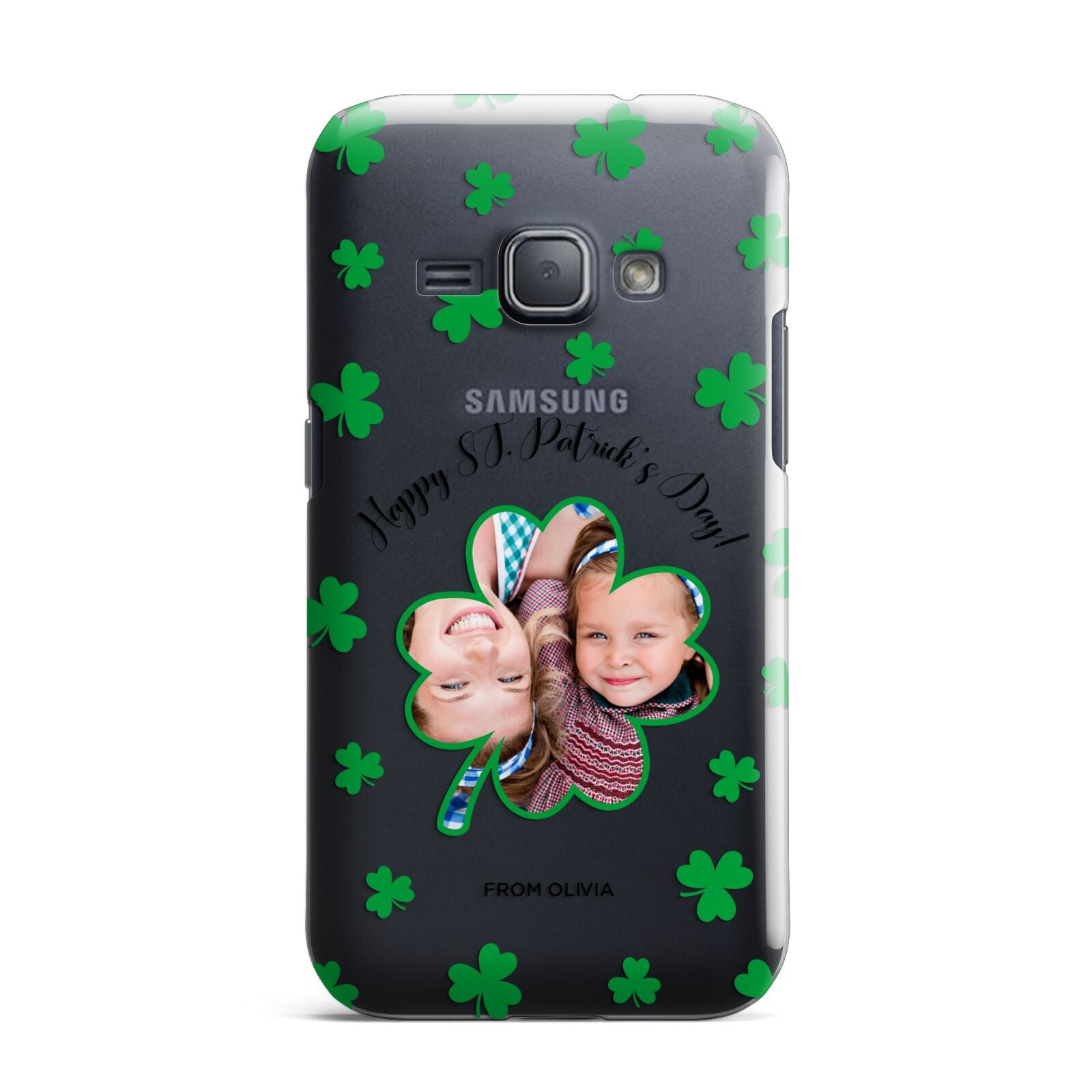 St Patricks Day Photo Upload Samsung Galaxy J1 2016 Case