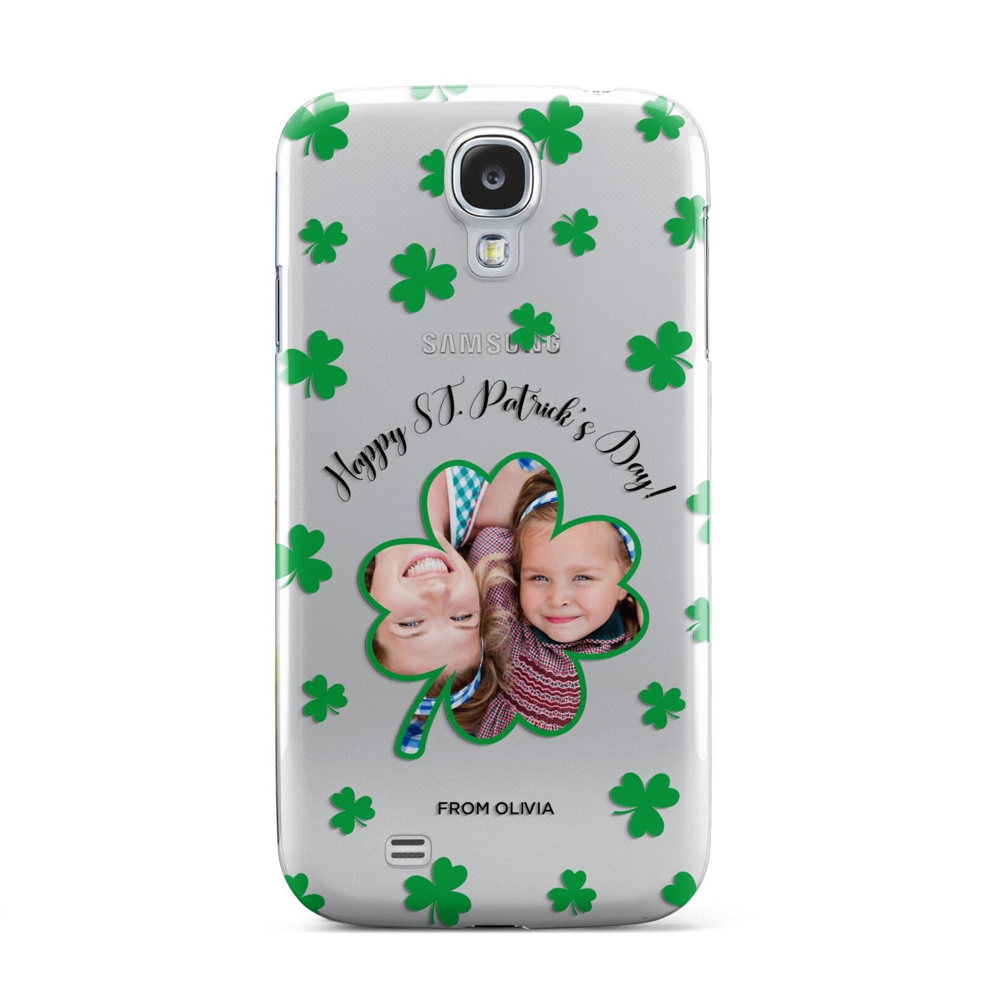 St Patricks Day Photo Upload Samsung Galaxy S4 Case