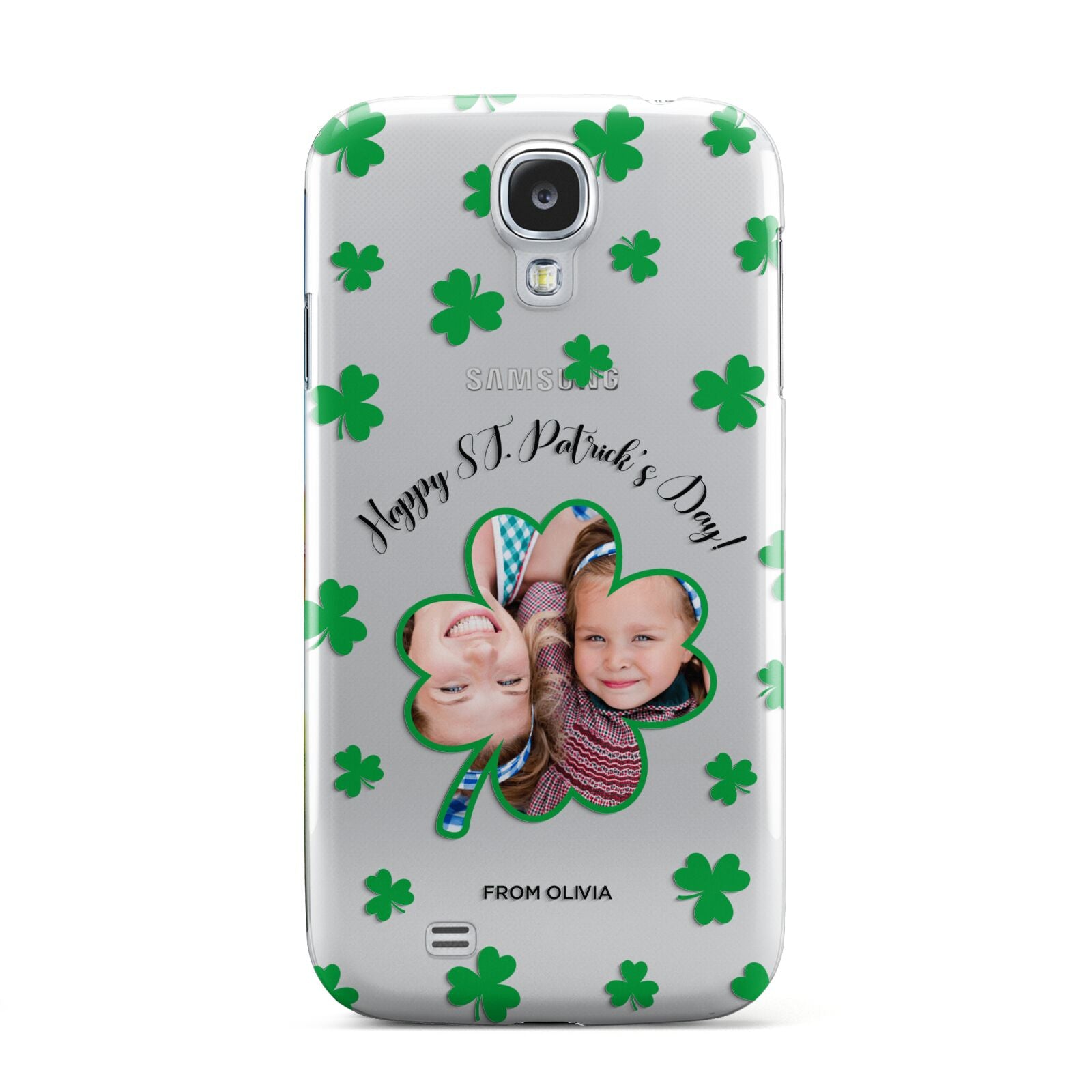 St Patricks Day Photo Upload Samsung Galaxy S4 Case