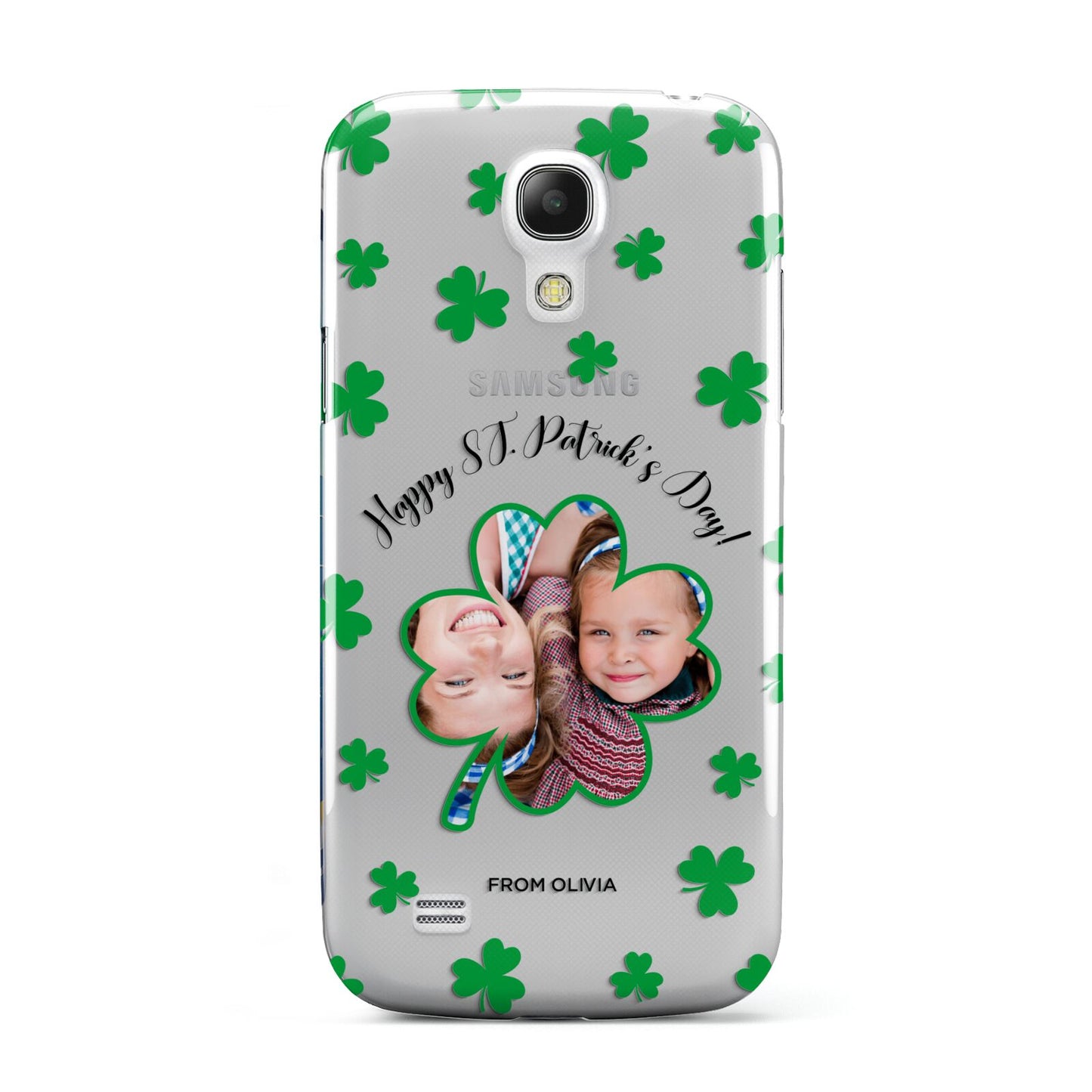 St Patricks Day Photo Upload Samsung Galaxy S4 Mini Case