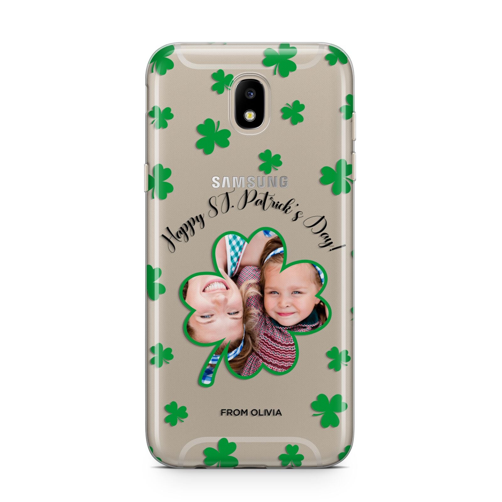St Patricks Day Photo Upload Samsung J5 2017 Case