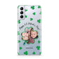 St Patricks Day Photo Upload Samsung S21 Plus Case