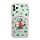 St Patricks Day Photo Upload iPhone 11 Pro Max Impact Pink Edge Case