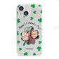 St Patricks Day Photo Upload iPhone 13 Mini Clear Bumper Case