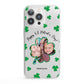 St Patricks Day Photo Upload iPhone 13 Pro Clear Bumper Case