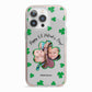 St Patricks Day Photo Upload iPhone 13 Pro TPU Impact Case with Pink Edges