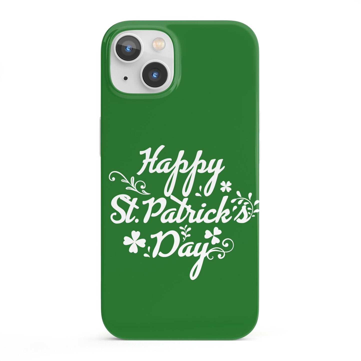 St Patricks Day iPhone 13 Full Wrap 3D Snap Case
