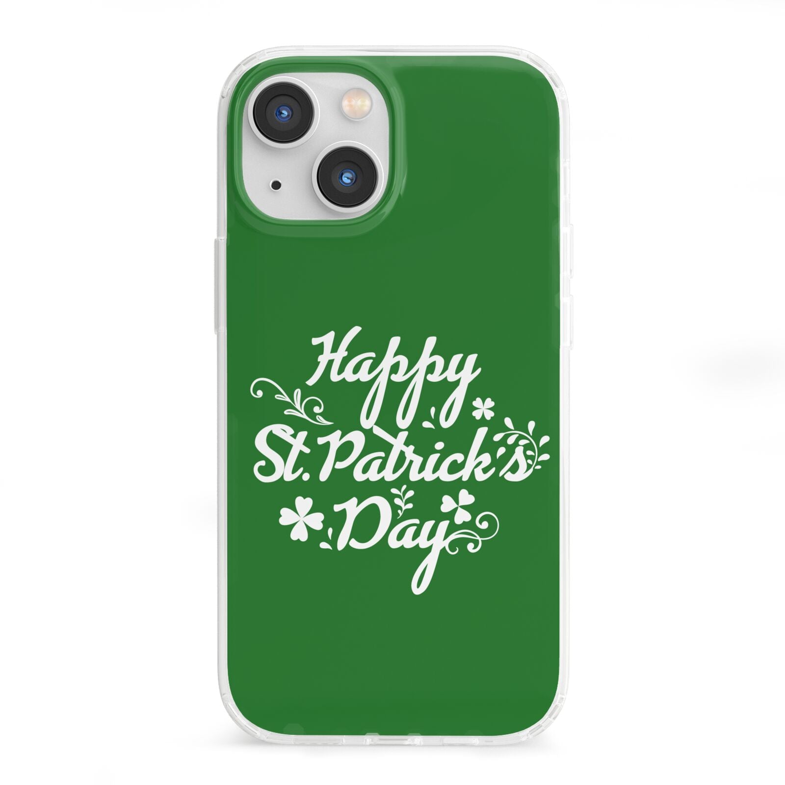 St Patricks Day iPhone 13 Mini Clear Bumper Case