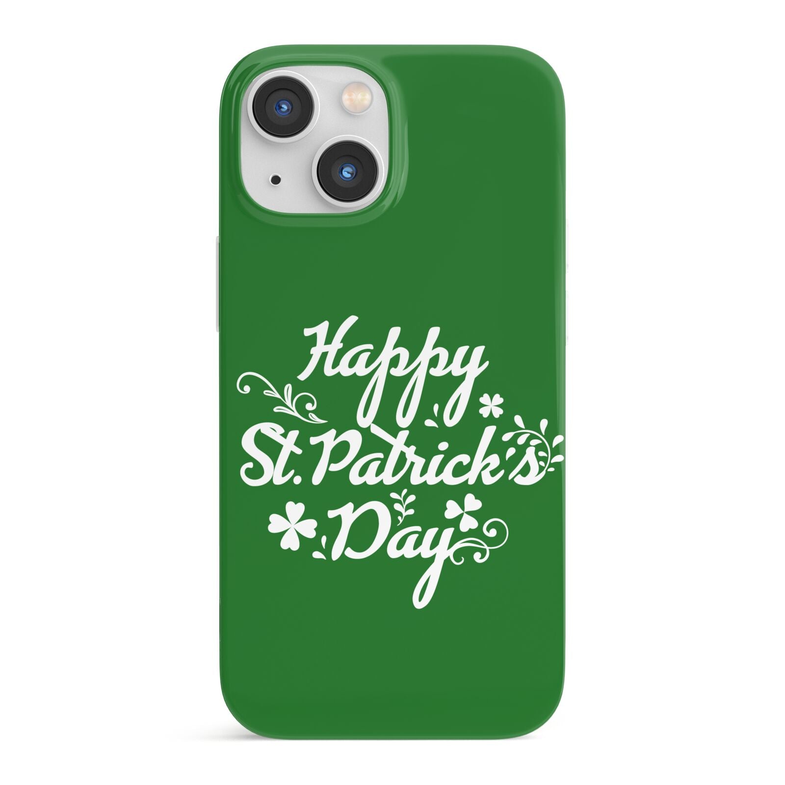 St Patricks Day iPhone 13 Mini Full Wrap 3D Snap Case