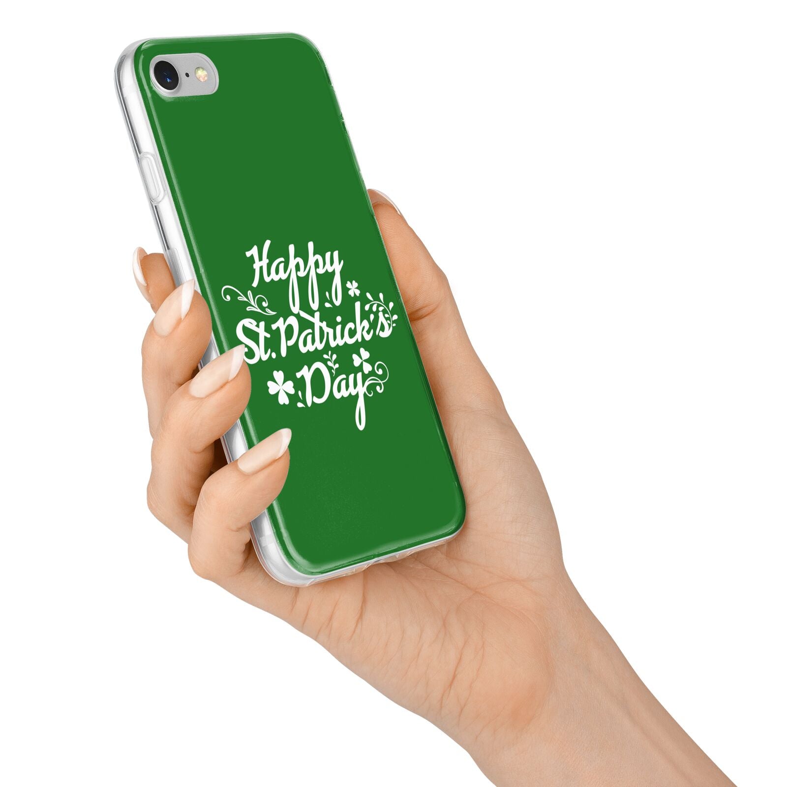 St Patricks Day iPhone 7 Bumper Case on Silver iPhone Alternative Image
