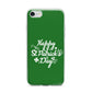 St Patricks Day iPhone 7 Bumper Case on Silver iPhone