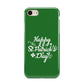 St Patricks Day iPhone 8 3D Tough Case on Gold Phone