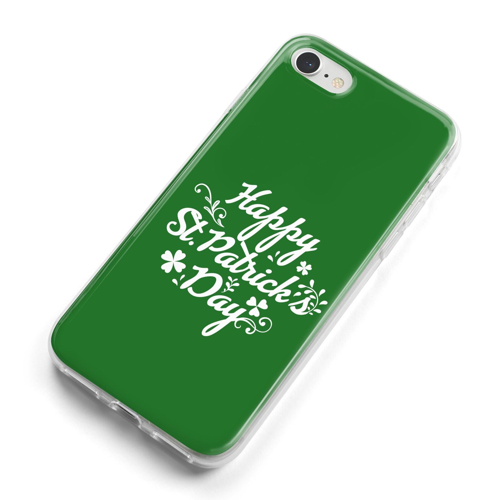 St Patricks Day iPhone 8 Bumper Case on Silver iPhone Alternative Image