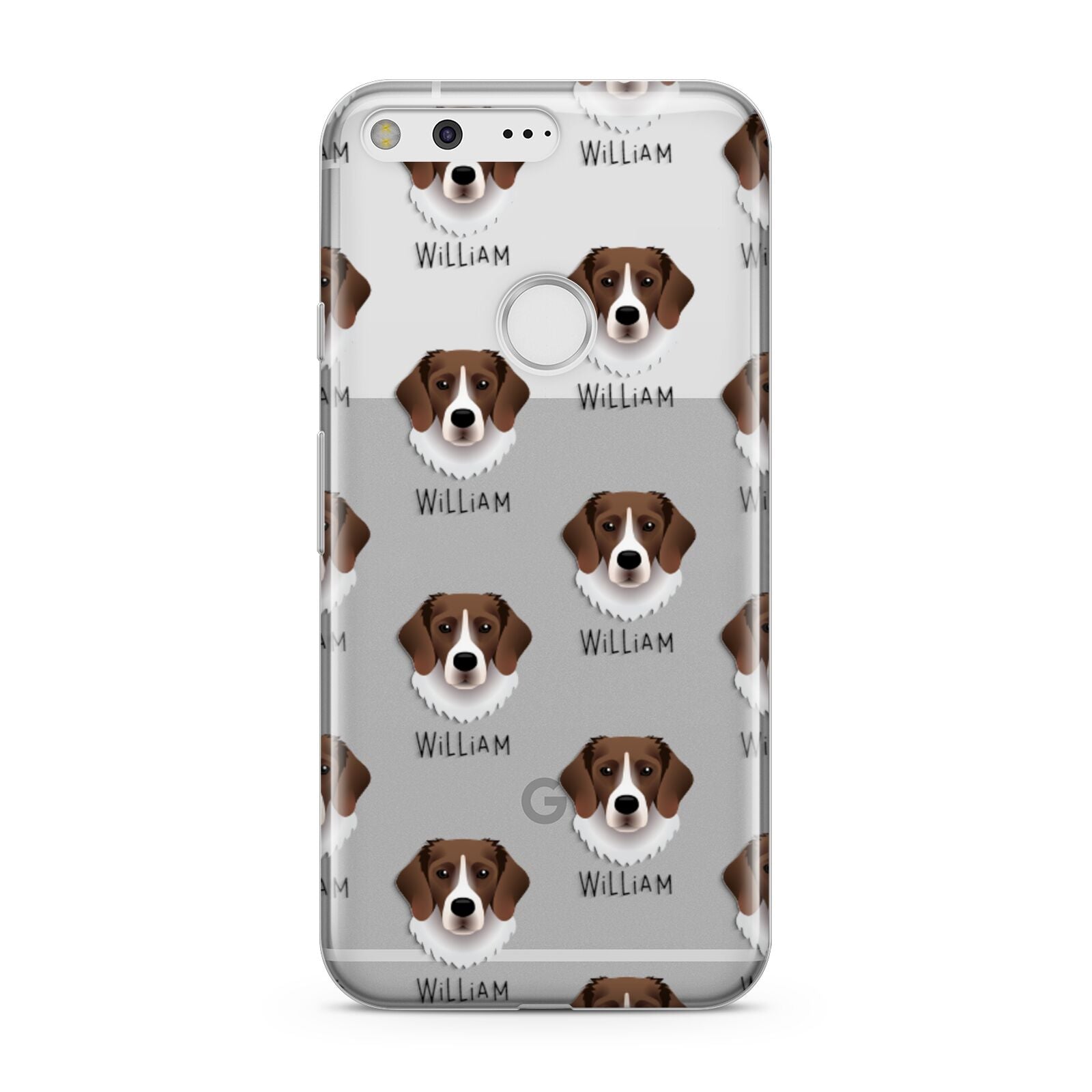Stabyhoun Icon with Name Google Pixel Case