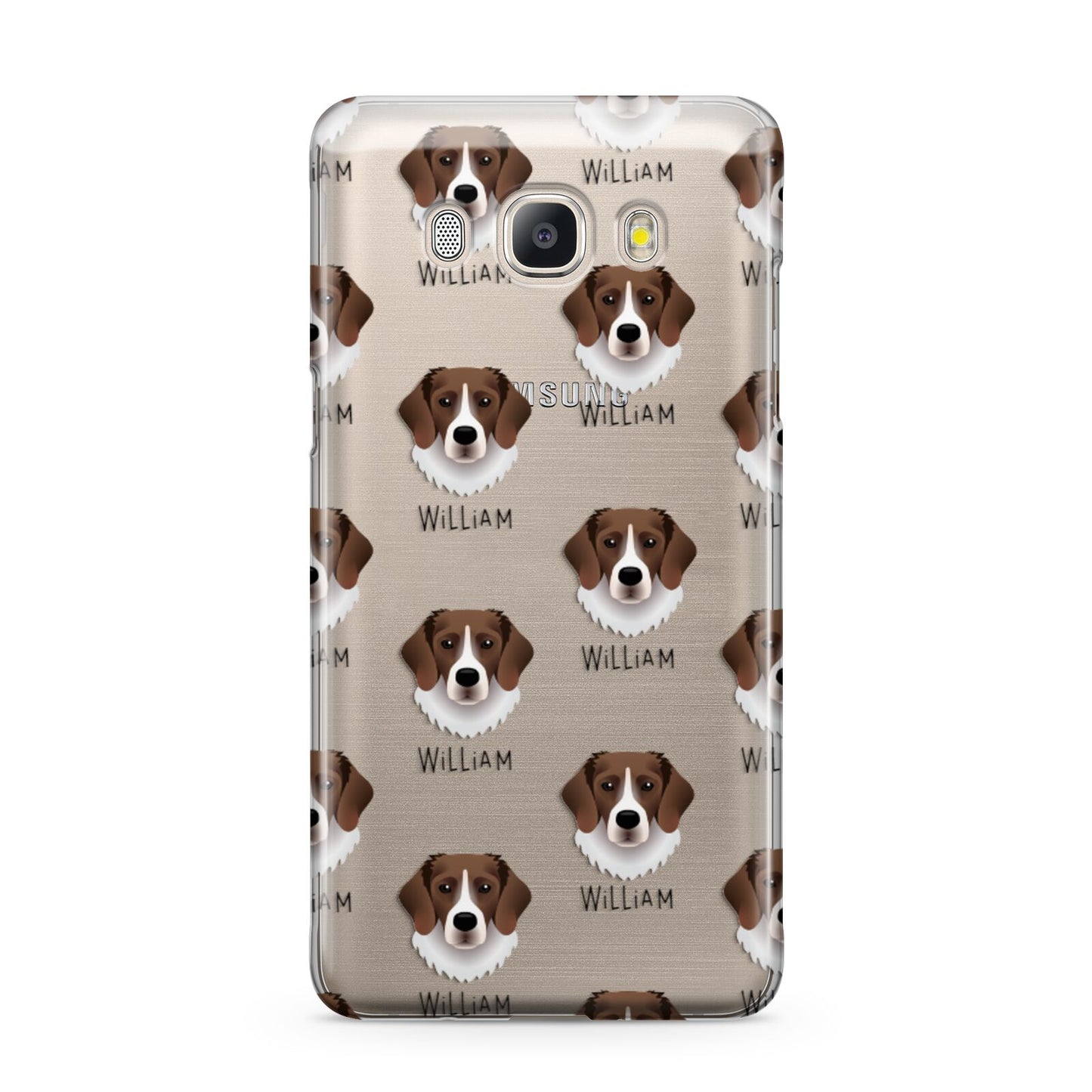 Stabyhoun Icon with Name Samsung Galaxy J5 2016 Case