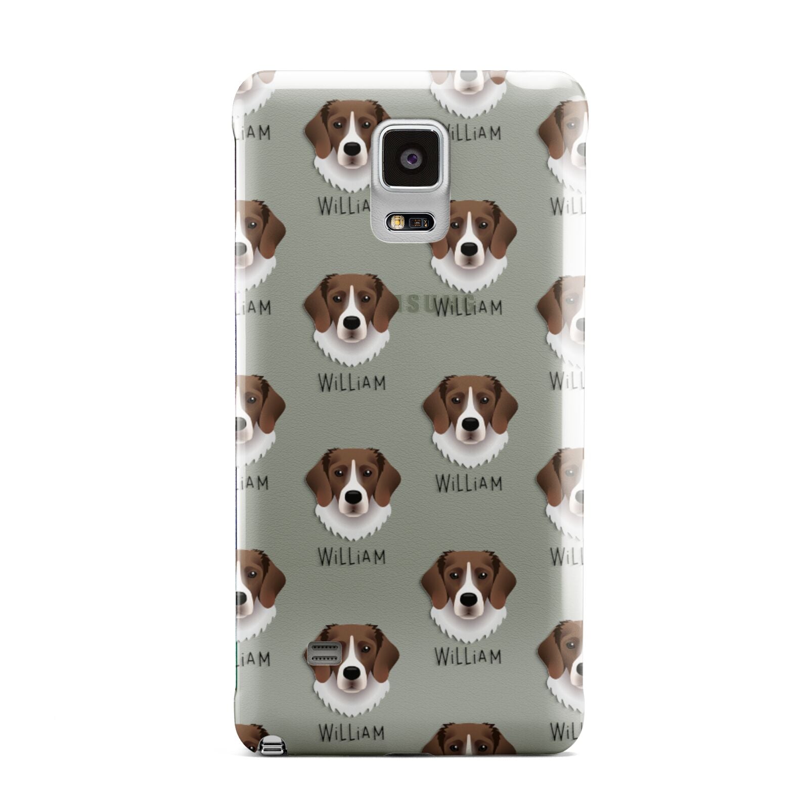 Stabyhoun Icon with Name Samsung Galaxy Note 4 Case