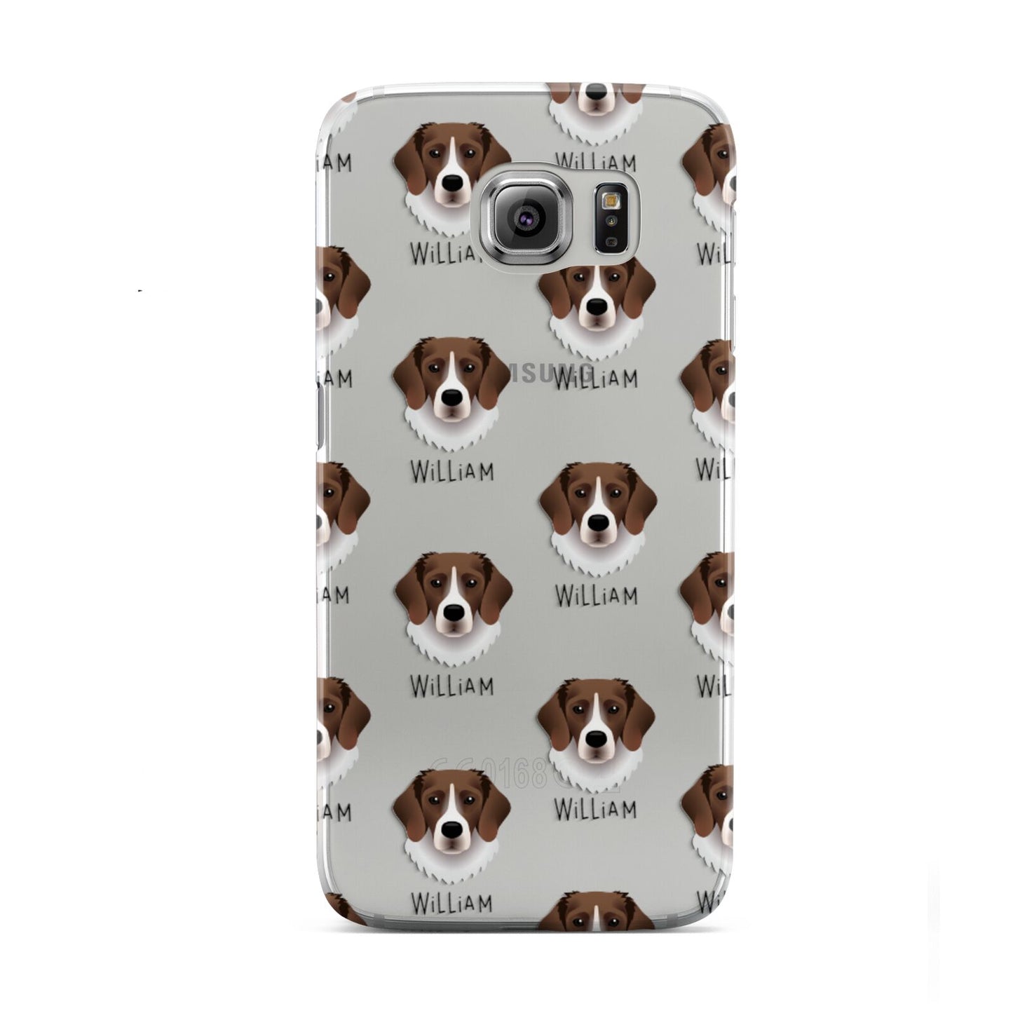 Stabyhoun Icon with Name Samsung Galaxy S6 Case