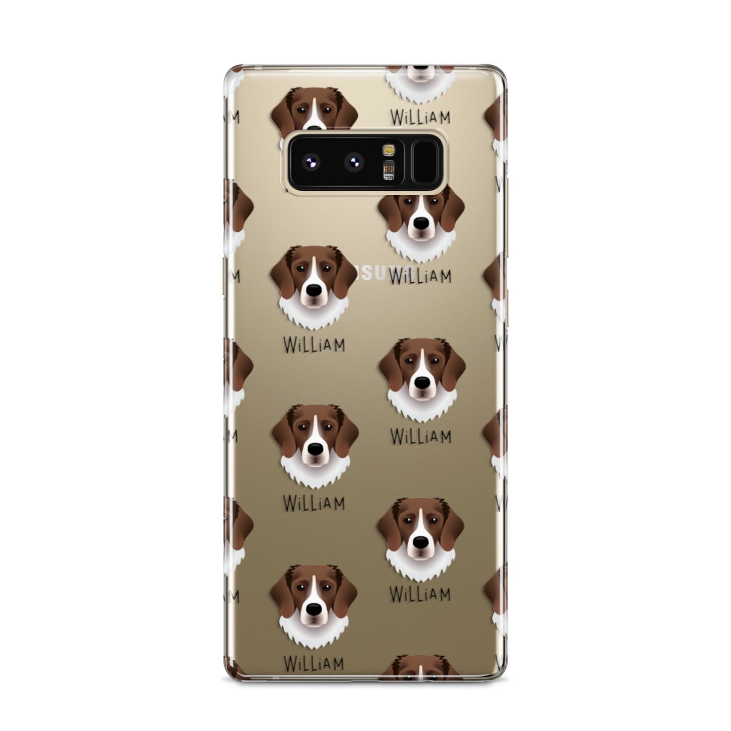 Stabyhoun Icon with Name Samsung Galaxy S8 Case