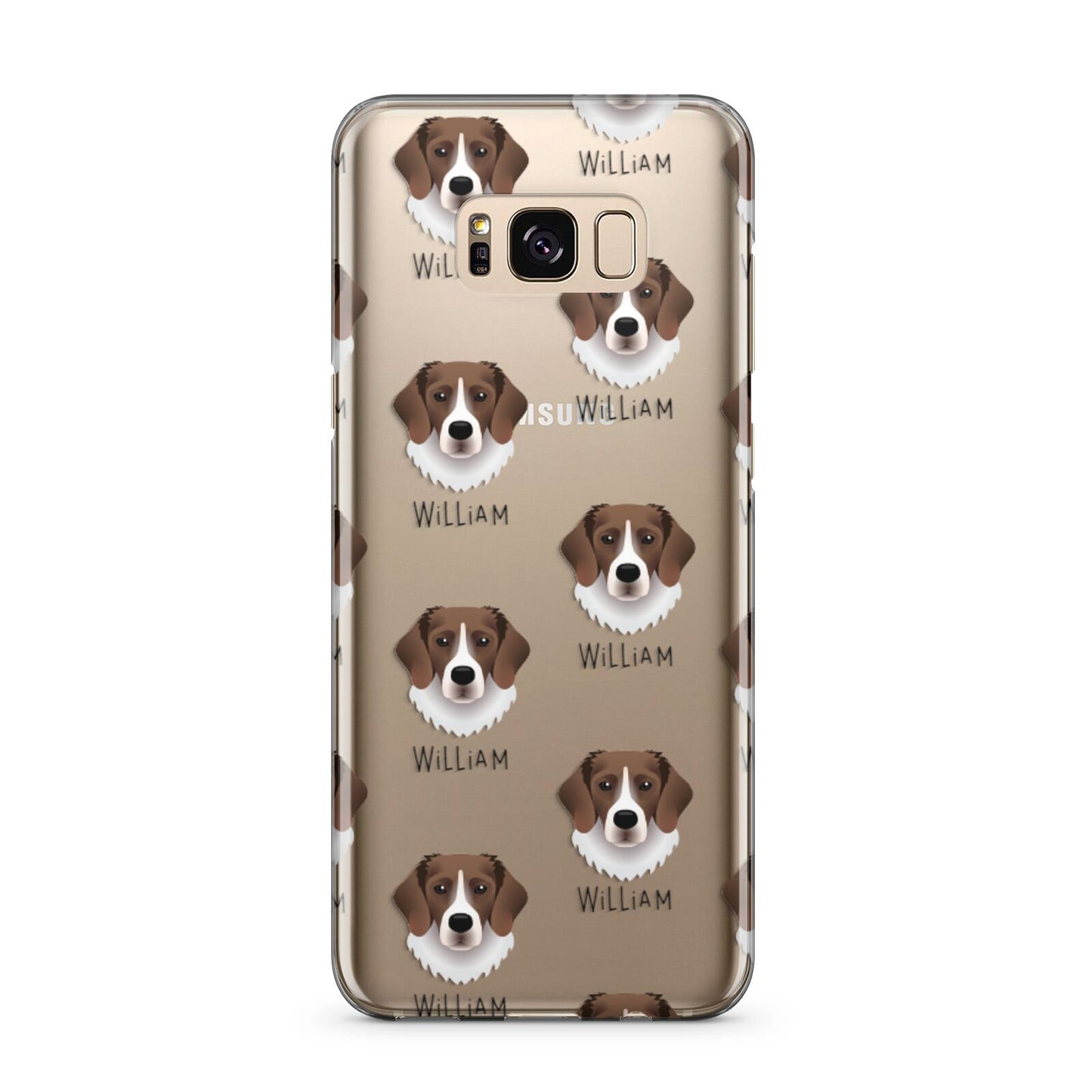 Stabyhoun Icon with Name Samsung Galaxy S8 Plus Case