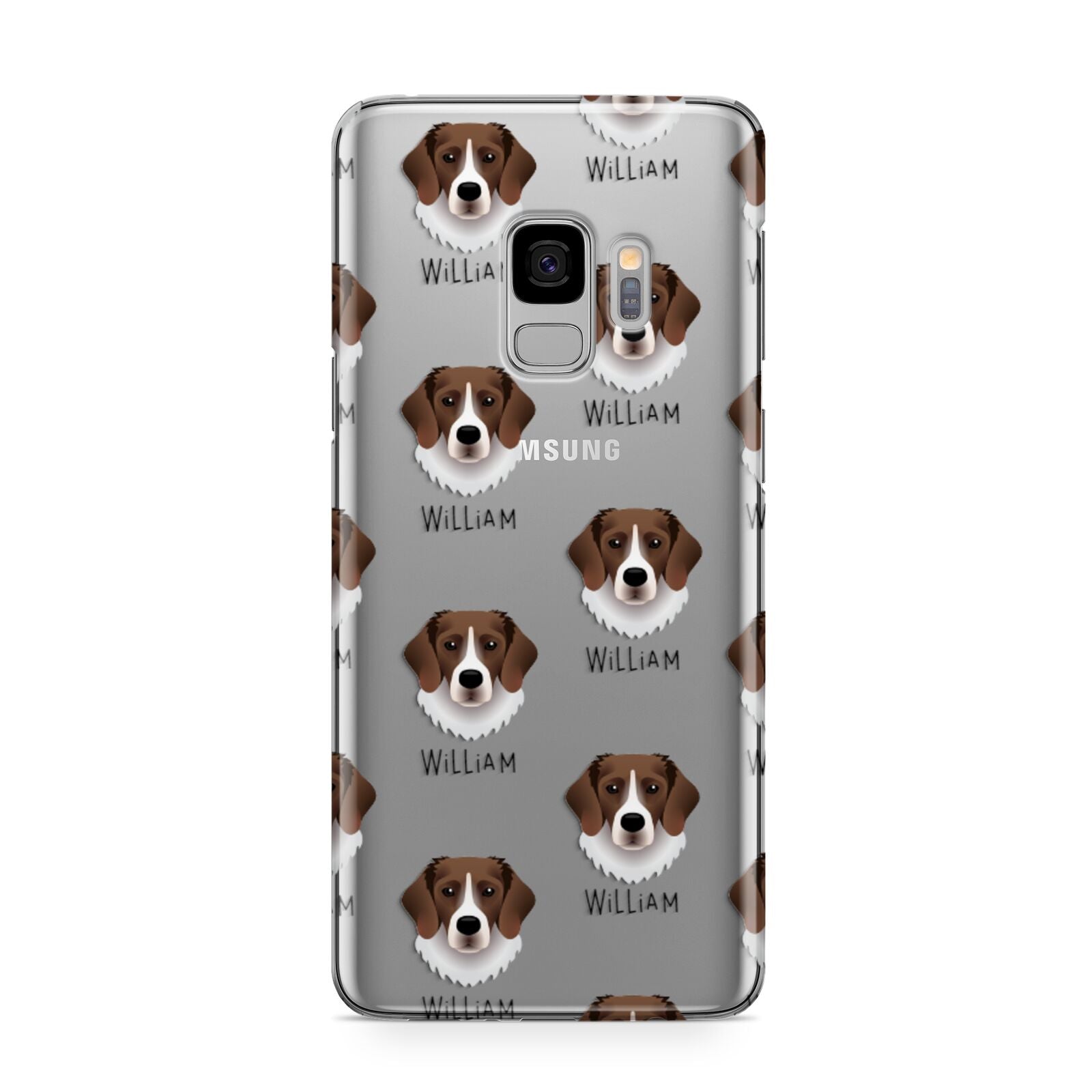 Stabyhoun Icon with Name Samsung Galaxy S9 Case