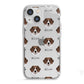 Stabyhoun Icon with Name iPhone 13 Mini TPU Impact Case with White Edges