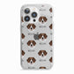 Stabyhoun Icon with Name iPhone 13 Pro TPU Impact Case with White Edges
