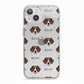 Stabyhoun Icon with Name iPhone 13 TPU Impact Case with White Edges